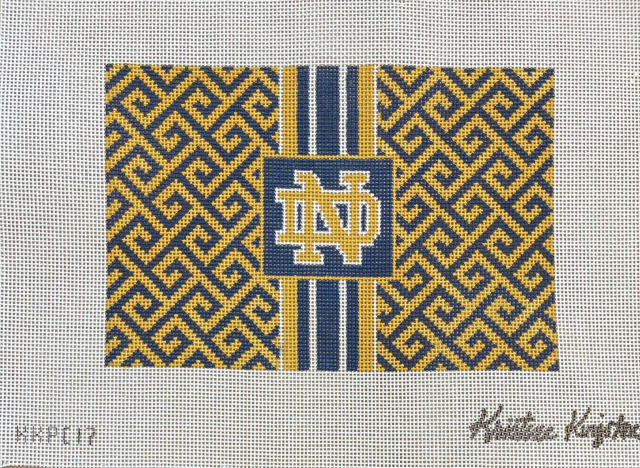 Kristine Kingston Notre Dame Clutch