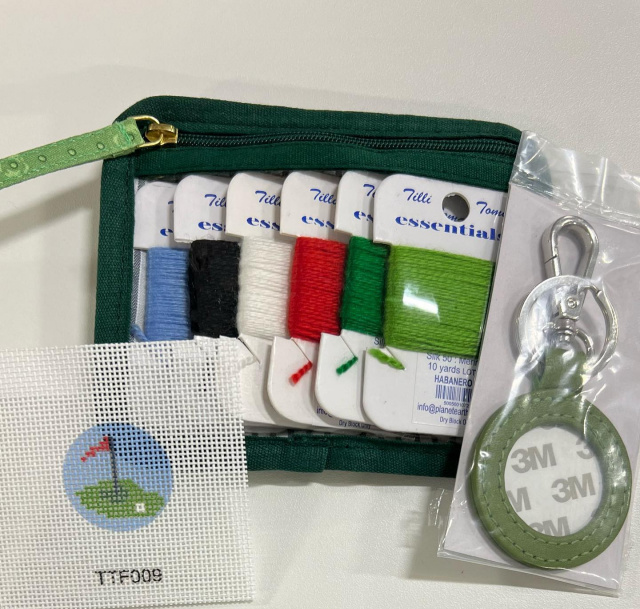Planet Earth Key Fob Golf